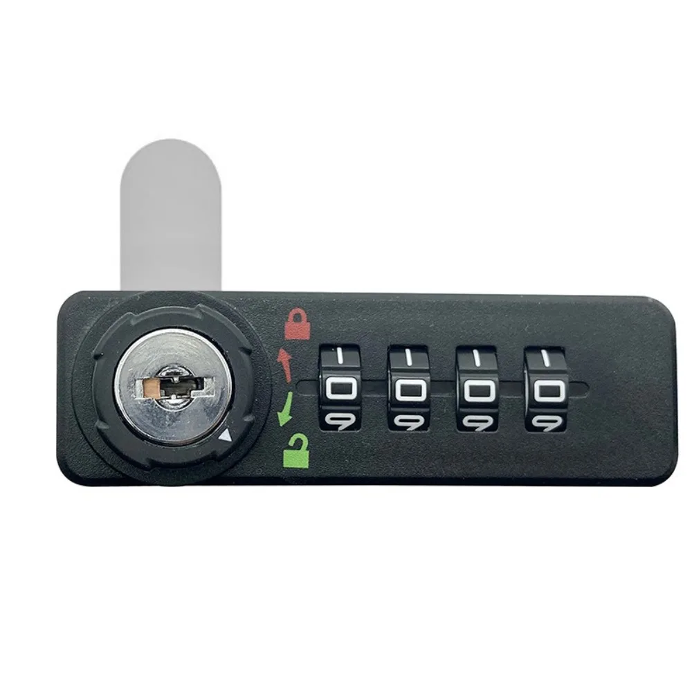 

Zinc Alloy Mechanical Password Lock 4 Digital Code Security Password Safety Lock Durable Anti-theft Combination Lock