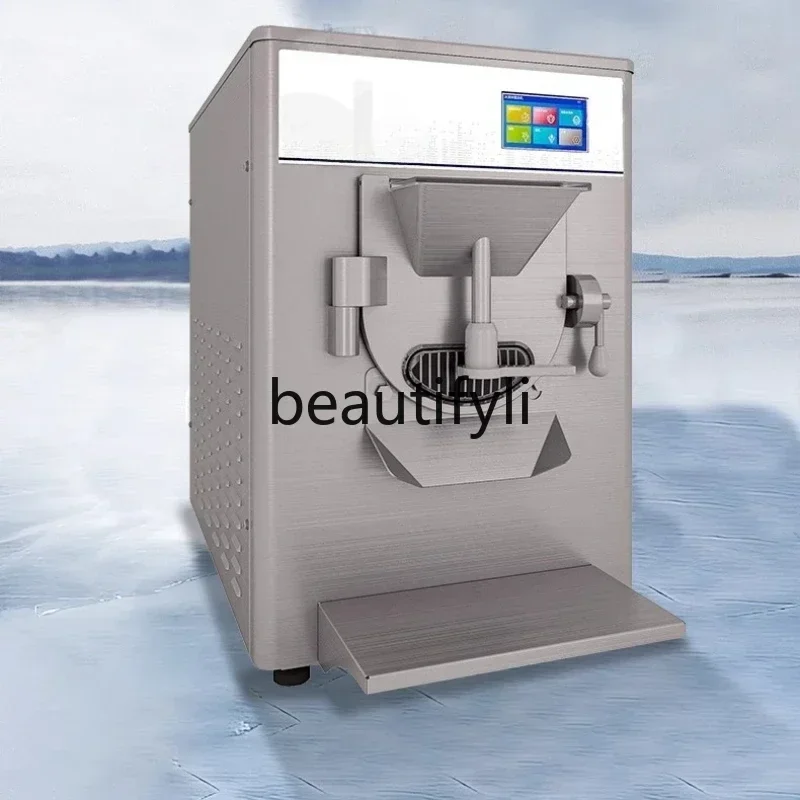 Asmt42 Ice Cream Ice Cream Machine Commercial Fully Automatic Stall Vertical Small Desktop Ice Cream Machine