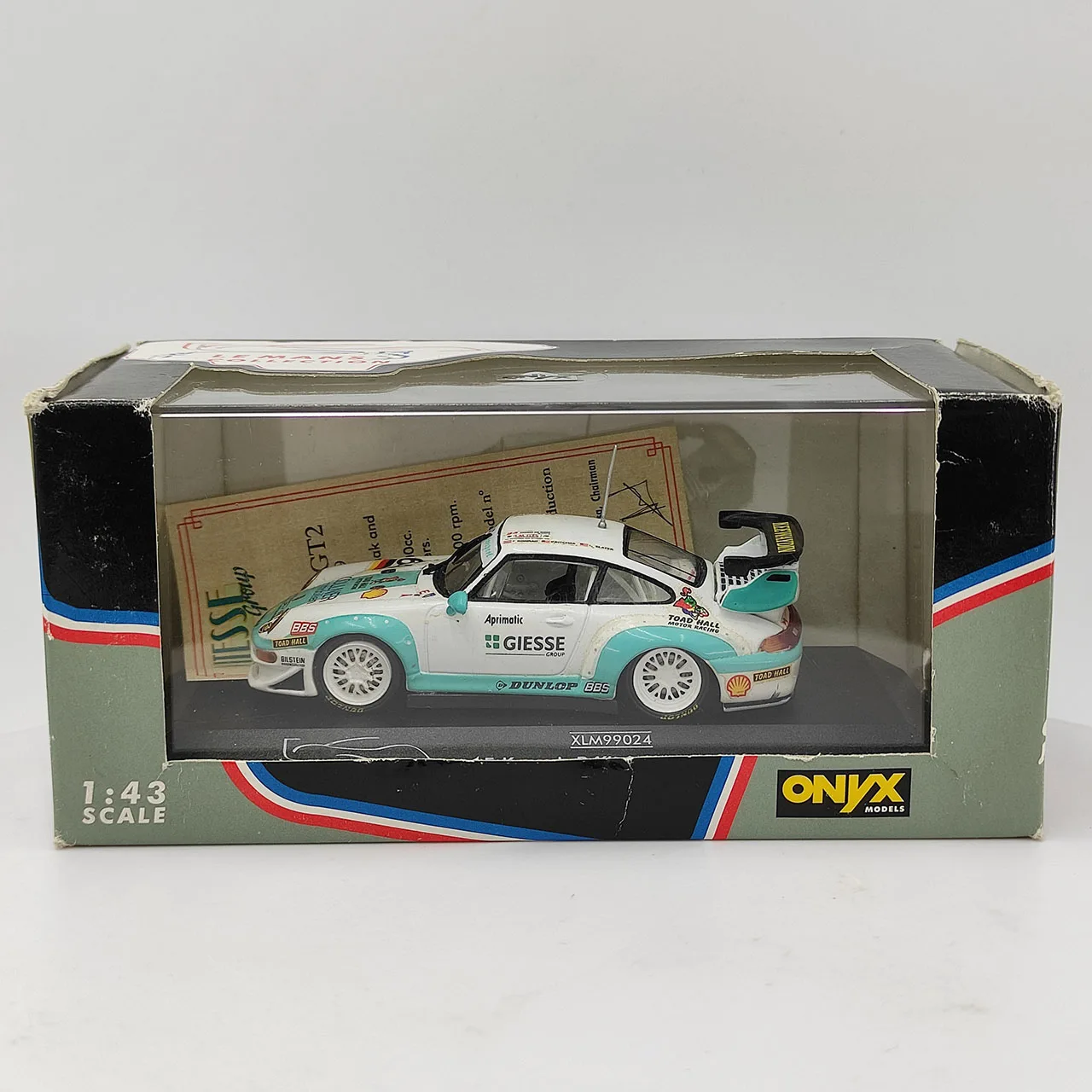 

Литой под давлением во французском стиле, масштаб 1:43, ONYX PORSCHE 911 GT2 1999, модель автомобиля из сплава, Коллекционная игрушка, подарок, сувенир, украшение для дисплея