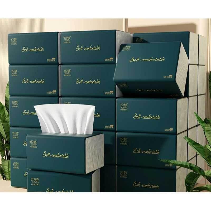 4-24 Packs Of Portable Tissue Paper, 280 Sheets/pack, 5 Layers, 56 Sheets/pack, Native Wood Pulp Napkins, Household Toilet Paper