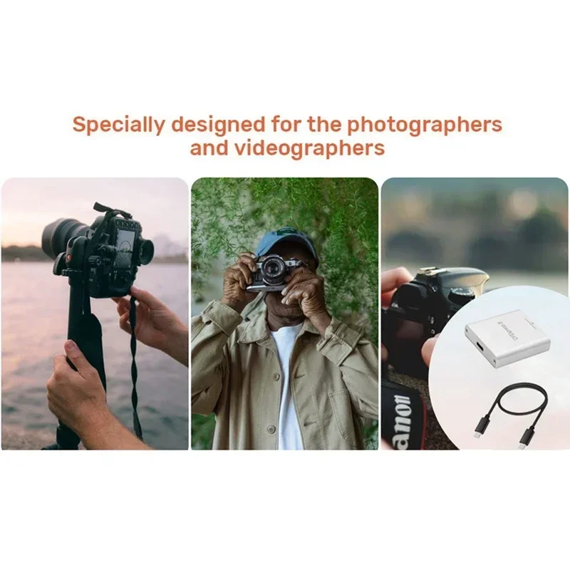 CFEXPRESS TO USB3.1 TYPE-C & TYPE-A เครื่องอ่านการ์ดแล็ปท็อปความเร็วสูง CF Card Reader สําหรับ Z6/Z7 1DX3 PH862