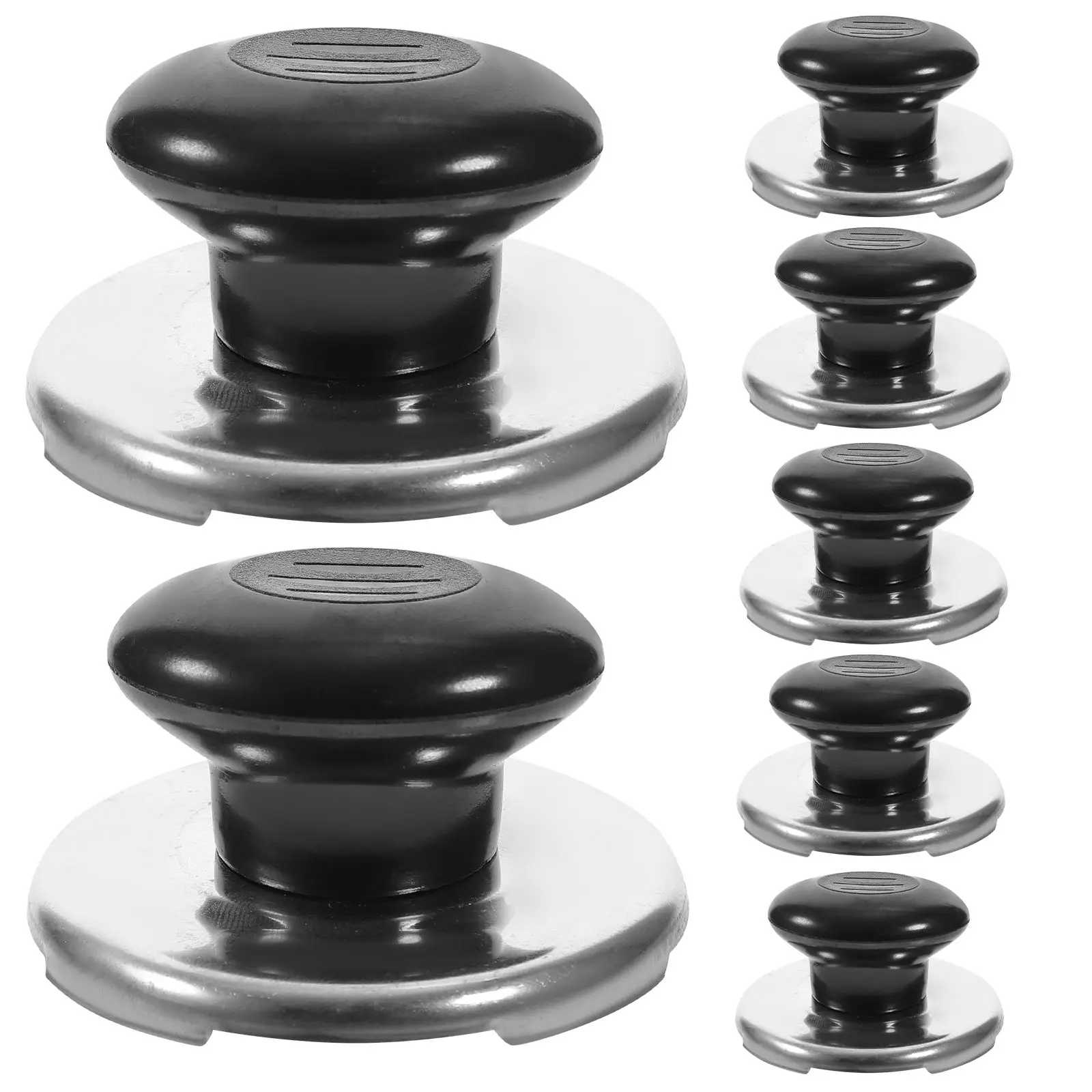 

10 Sets Kettle Knob Pot Handle Replacement Wear Resistant Abs Copper Stainless Steel Teapot Whistle Lid Button Kitchen Gadgets