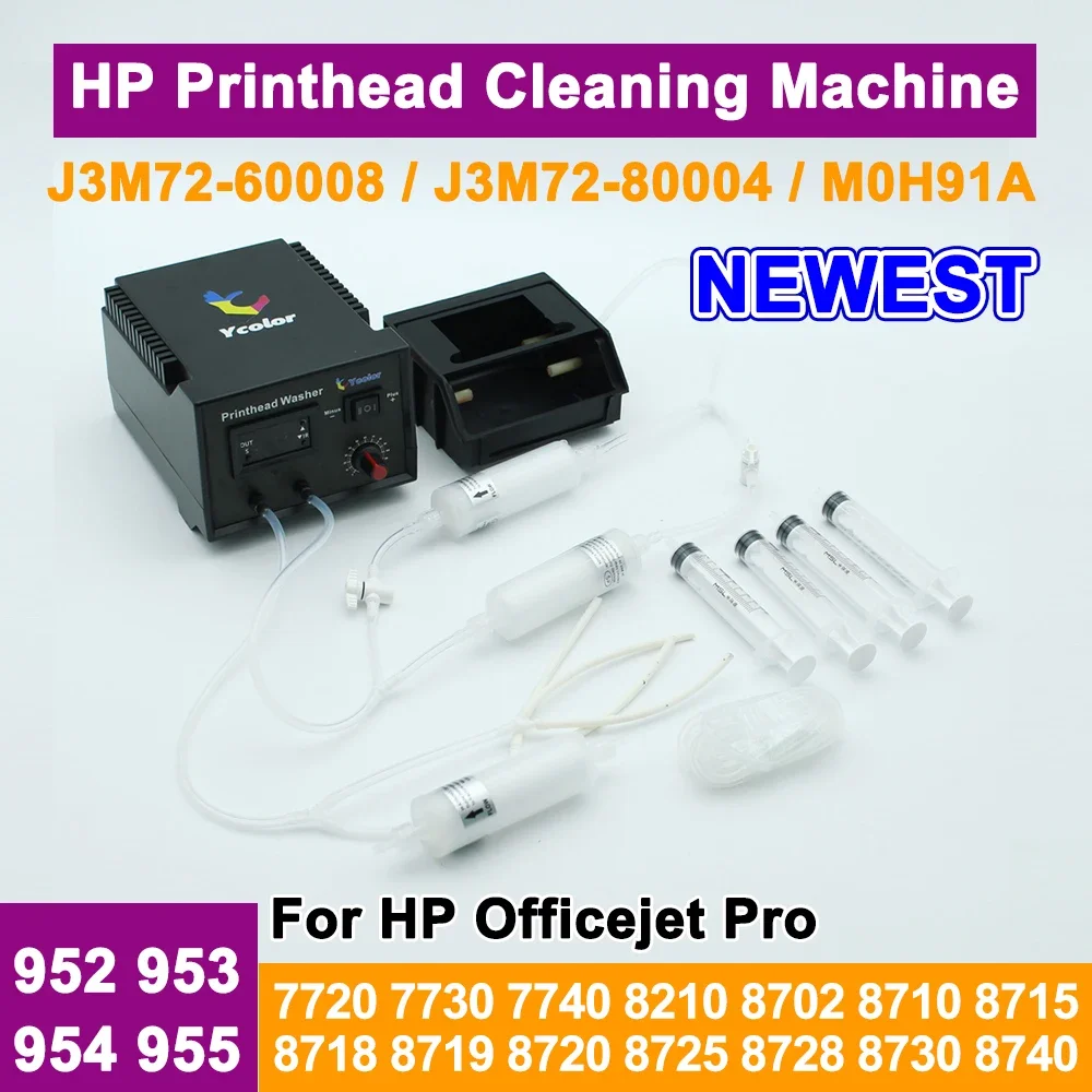 95U 952 953 954 955 PrintHead Washer Unclog For HP Officejet Pro 7720 7740 8210 8702 8710 8715 8720 8725 Printhead Clean Machine