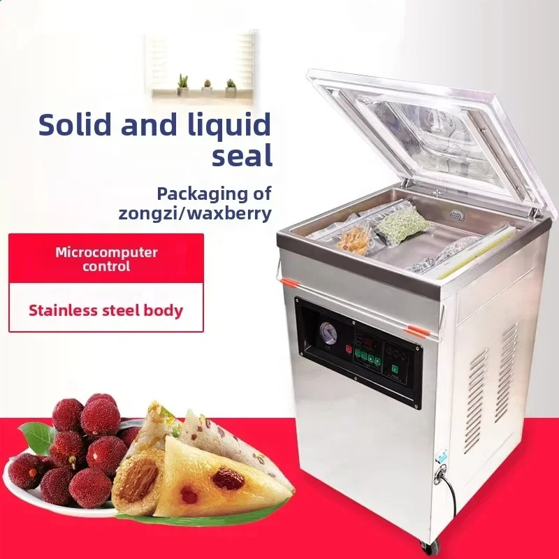 Small-sized Vacuum Packaging Machine - Dual-purpose for Dry and Wet Foods - Vacuum Sealing, Packaging, and Sealing of Fresh Food