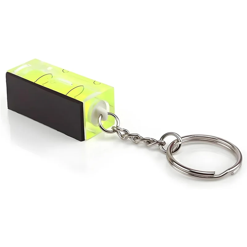 A95I-Interior Decoration,Pocket-Sized Magnetic Mini Bubble Level(3Pcs) Precision Tool With Keychain For Construction