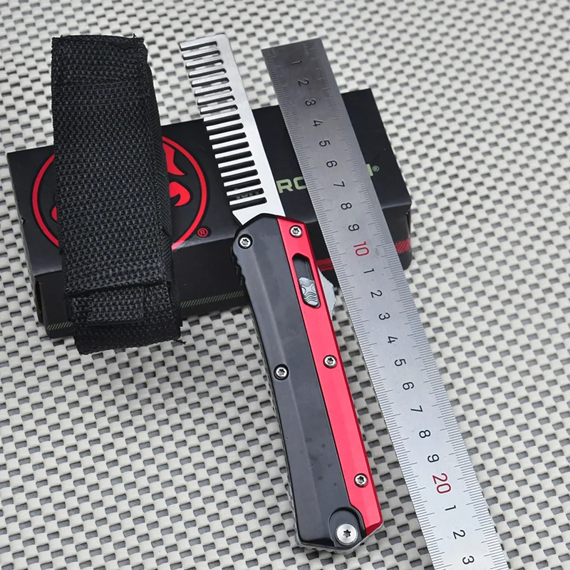 Micro OTF VERSIÓN GK SERIES Glykon Tech Navajas de bolsillo M390 hoja para acampar al aire libre autodefensa mango de aleación de Zinc herramienta EDC de utilidad