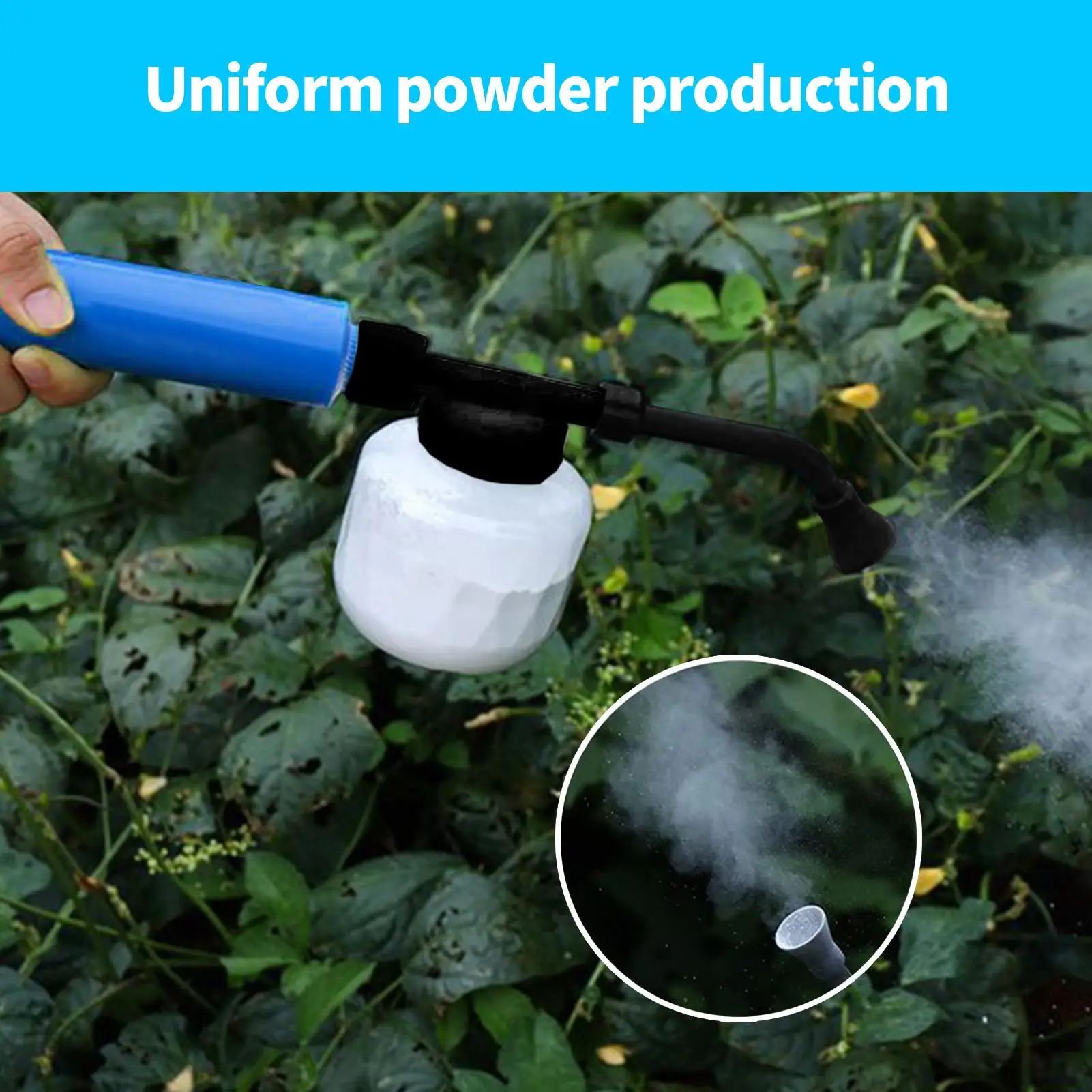 Flower Pollinator Tool Garden Powder Dispenser Adjustable Fast Even Pollination Tool For Kiwis Vegetables Strawberries Pears