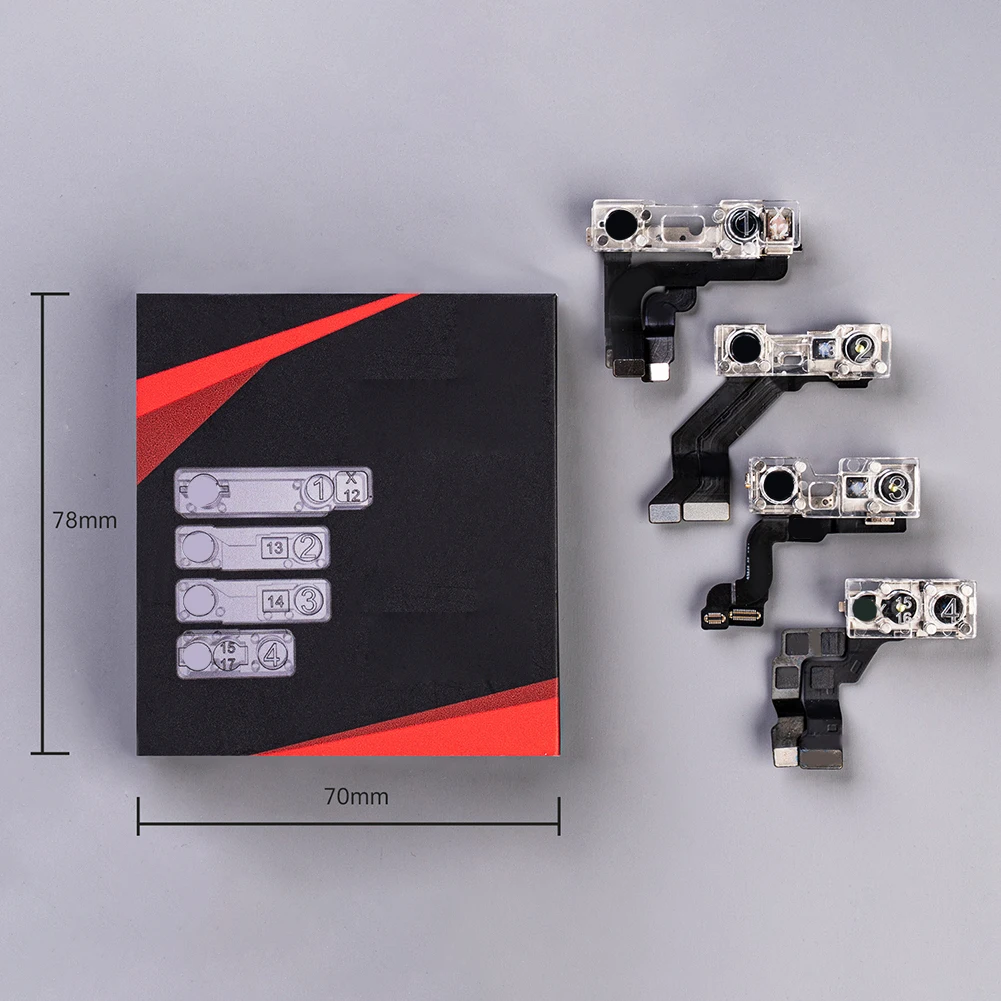 Dot for For matrix 4-Piece Front Camera Lens Protector High Light Transmission No Image Distortion Compatible X-17 Pro Max