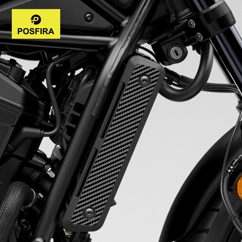 POSFIRA Motorcycle Radiator Panel Sticker Vinyl Decals for Honda Rebel 1100 CMX CMX1100 2021 2022 2023 2024 2025 Accessories