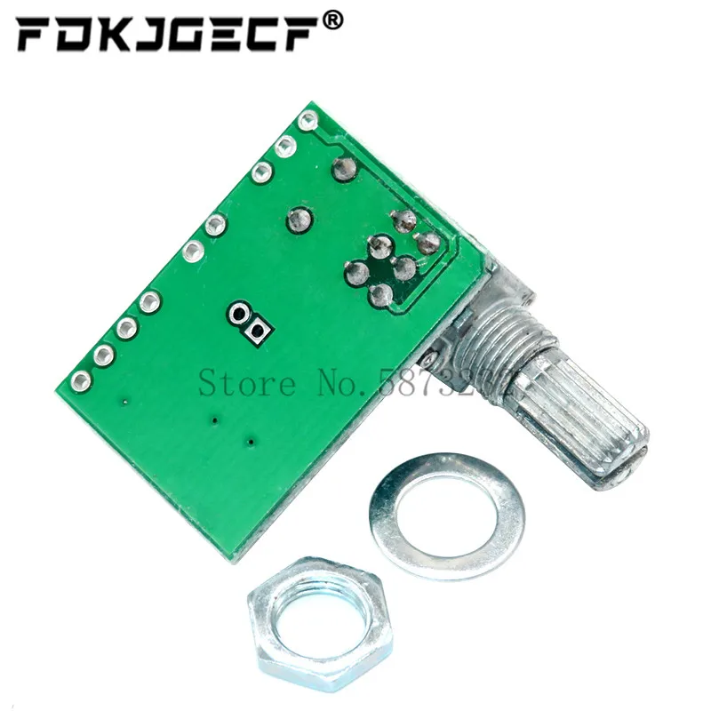 PAM8403 Super mini digital power amplifier board miniature class D power amplifier board 2 * 3 W high 2.5-5V USB