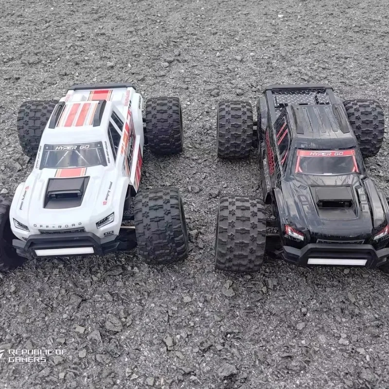 Mobil Remote Control Meijiaxin 10280 1:10 Monster kecil tanpa sikat hipergo 2,4 GCH elektrik Rc hadiah mainan Model mobil kecepatan tinggi