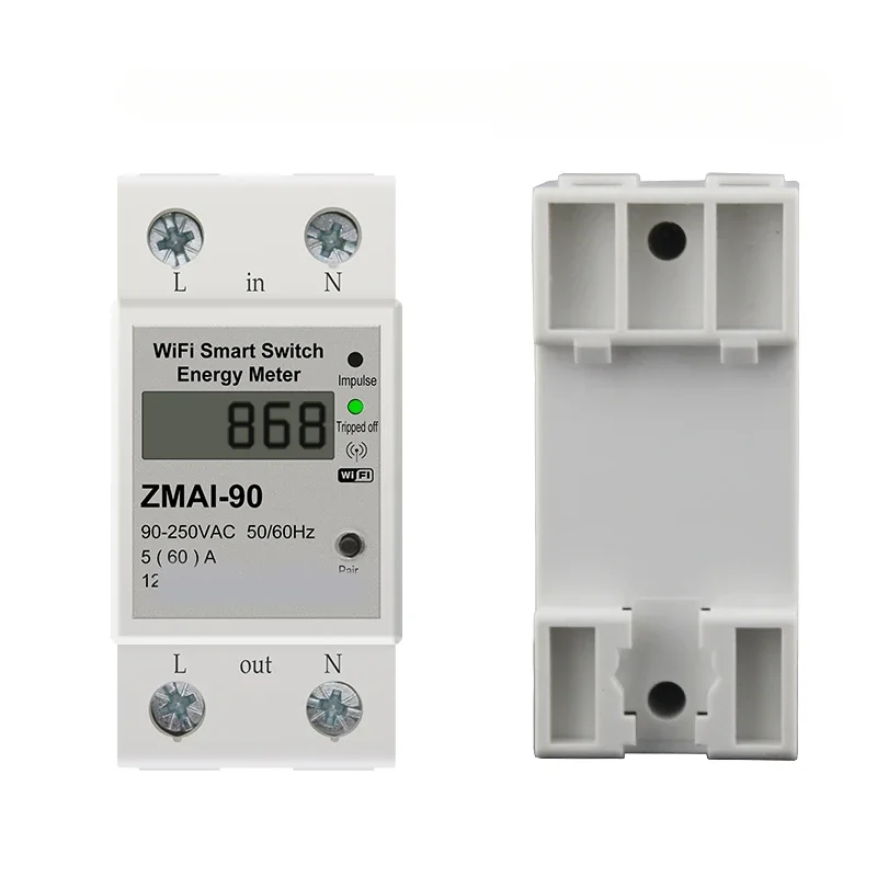 

2022 wifi based smart keypad prepaid meter digital electricity electronic energy meter with real-time view of electricity consum