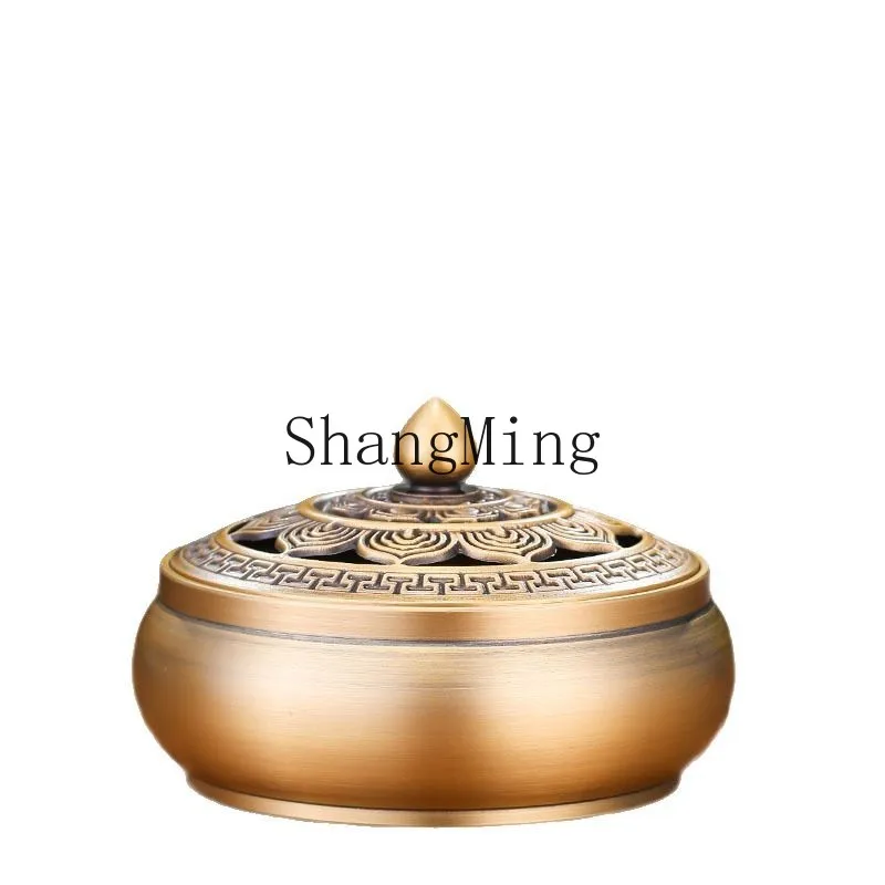 

PYH aroma burner high-end household incense sandalwood copper incense burner agarwood antique incense
