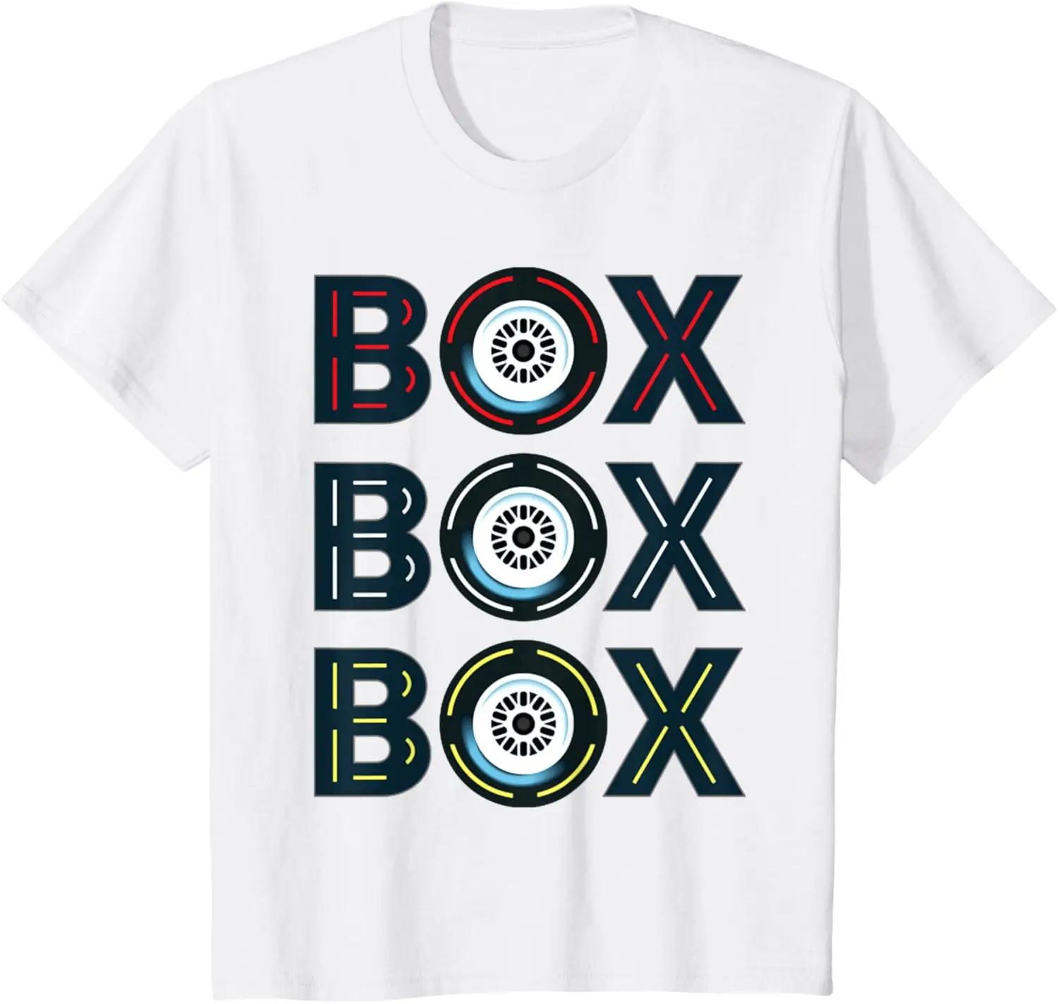 Funny Happy Grey Classic Fit Short Sleeve T-Shirt for Formula 1 Fans - Small Custom Printed Graphic Customizable Camisas