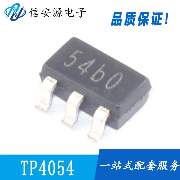 

30pcs 100% orginal new TP4054 independent single-cell lithium-ion constant current voltage 4.2V battery charging IC