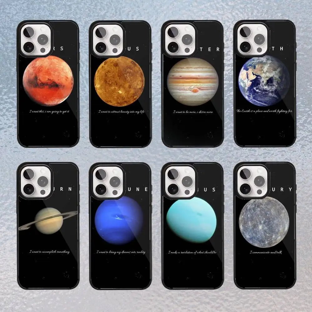 

The eight planets Phone Case For iPhone17,16,15,14,13,12,11 Plus,Pro Max Magnetic Magsafe Wireless Charging