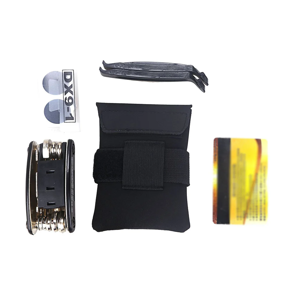 Bicycle Tool Bag Rear Tail Bag Folding Large-capacity Saddle Bag Road Mountain Bike Seat Tube Bag Cycling Equipment Accessories