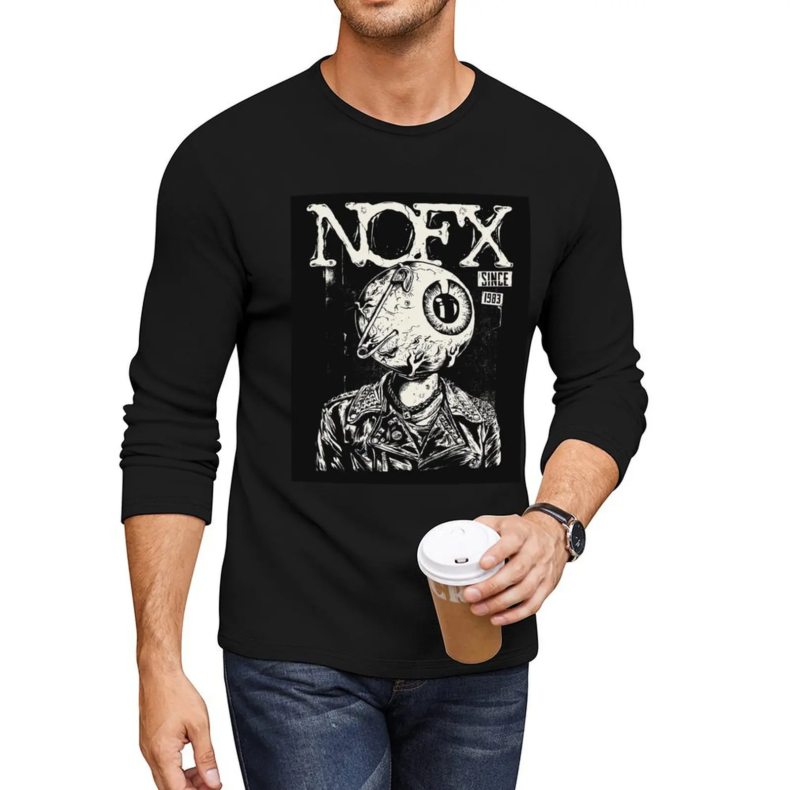 

BEST SELLER Nofx Essential T- Shirt Long T-Shirt tops graphics t shirt sweat shirt tees big and tall t shirts for men