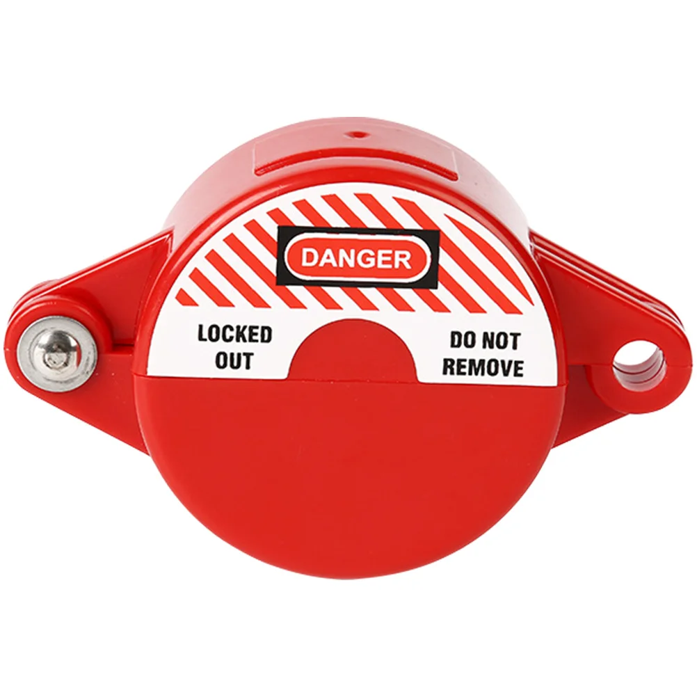 

8pcs Red Padlocks Cylinder Tank Lockout Safety Valve Padlock ABS Outdoor Faucet Lock Gas Tank Lock Valve Lockout Device