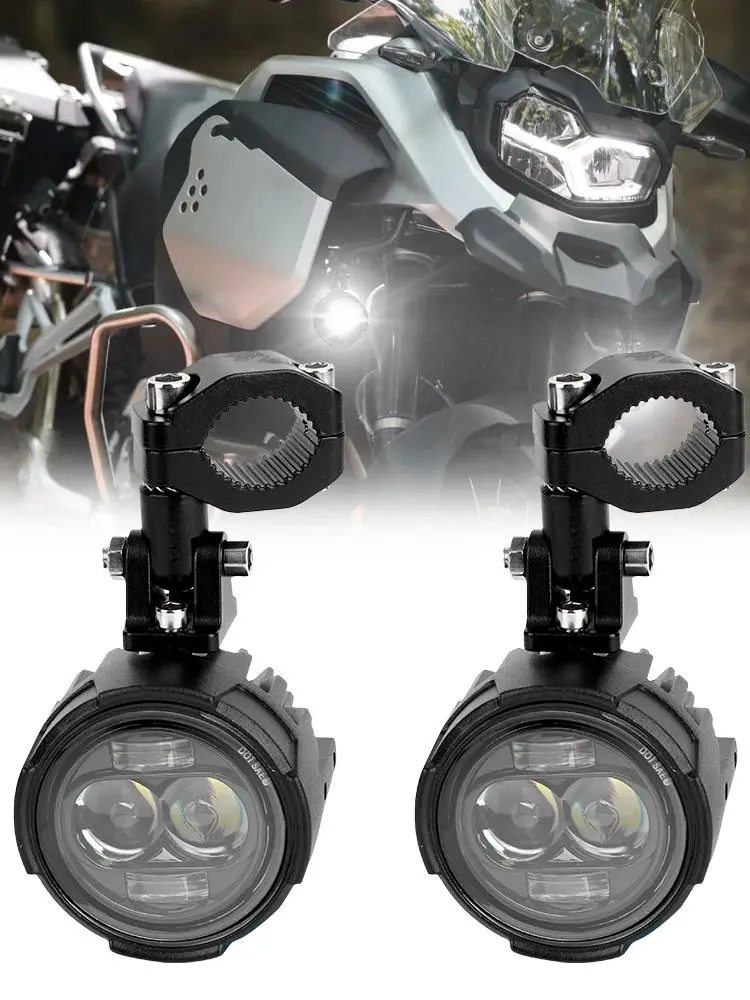 

Universal Motorcycles Headlight Fog Lamp Led Auxiliary Driving Light For BMW R 1200GS R1250GS ADV F800GS K1600,Honda CRF1000L
