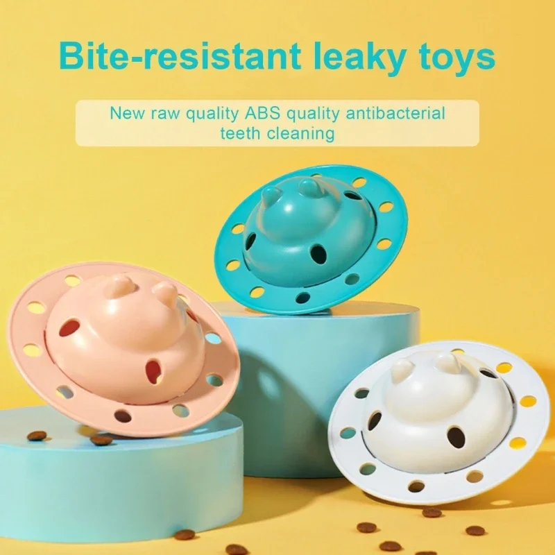 Jouet à mâcher pour chien, distributeur friandises colorées, jouet à mâcher doux résistant à mastication, encourage