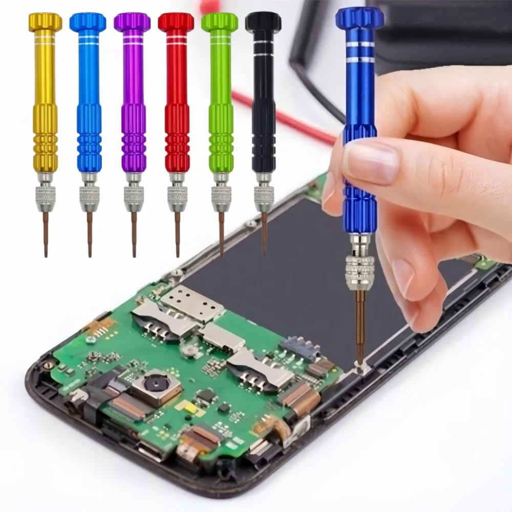 Screwdriver Disassembly Kit Universal 5 in1 DIY Disassembly Precision Multifunctional Watch Glasses Mobile Phone Repair Tool