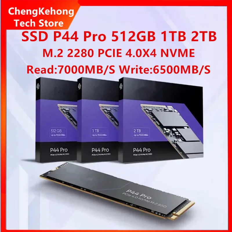 Neues Original für SOLIDIGM&Hynix Intel SSD P44 Pro 2T 1T 512G M.2 2280 NVMe PCIe 4.0X4 DRAM Cache Solid State Drive
