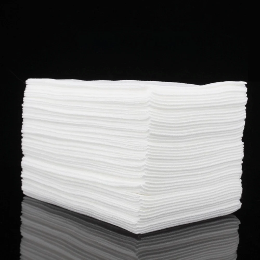 

50 шт./пакет, одноразовые салфетки из нетканого материала, одноразовые принадлежности, инструмент для чистки салфеток для боди-арта, бумажное полотенце, перманентный макияж