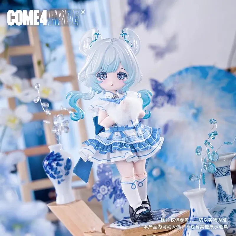 Authentic Bang Ni Tu Wanxiang Tu Yu Mobile Doll 1/6 Action Figure Dress Up BJD Doll Blind Box Handmade Decoration Collect Toy