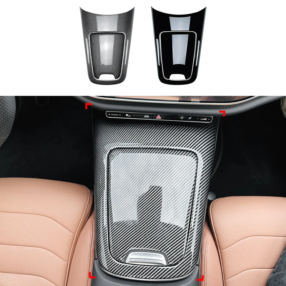Autocollant de bouton multimédia d'intérieur de voiture, autocollant de Console centrale pour Mercedes Benz W212 W213 W205 GLC AFFALTERBACH AMG