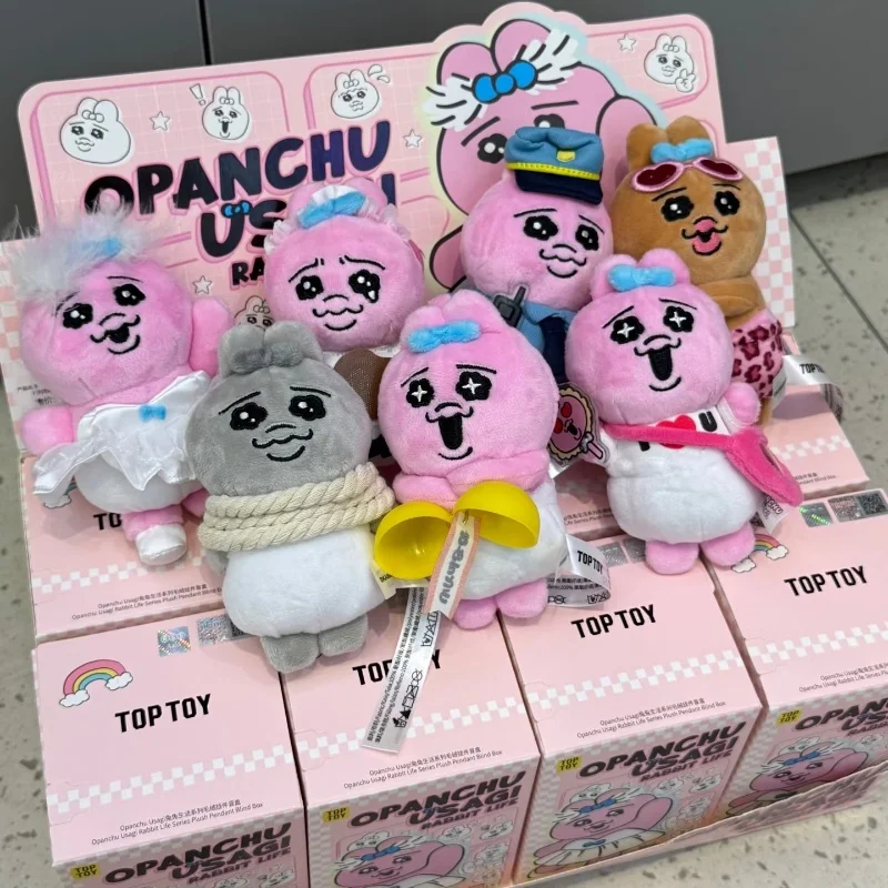 TOPTOY Opanchu Usagi Rabbit Life Series Parody Plush Pendant Blind Box Representative Of Abstract Aesthetics Holiday Gift