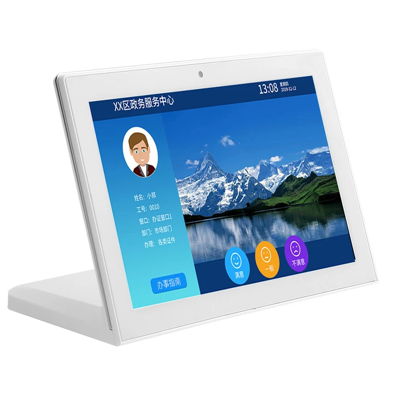 New 10.1-Inch Android 13 RK3568 L-Type Industrial Tablet PC for Restaurant Food Menu 10-Point Capacitive Touch Screen 2GB RAM
