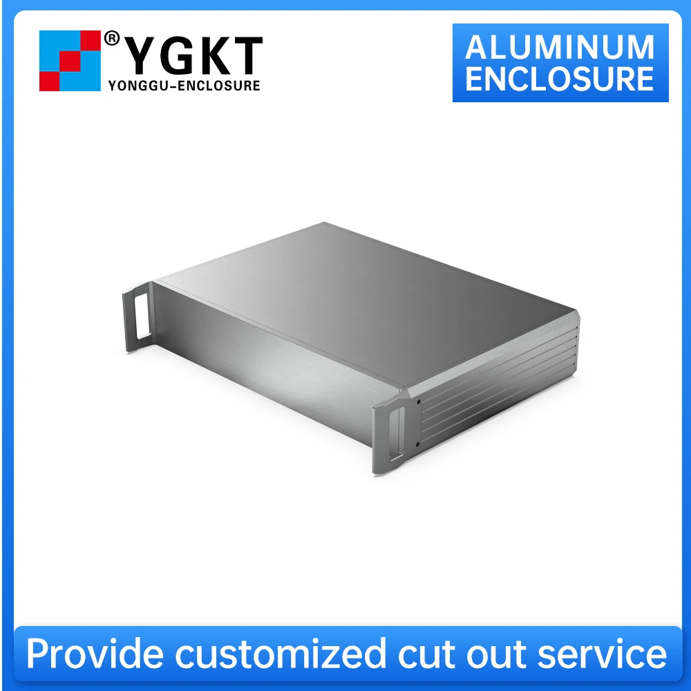 

Medical Aluminium Enclosure Box Load Fixed Resistor Load Metal Enclousre Network Equipment Aluminium Housing 445W2U300L