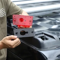 Roof Side Light Running Light Leakproof Gasket Sticker Foam Cotton Black For Hummer H2 2003-2009 Car Accessories