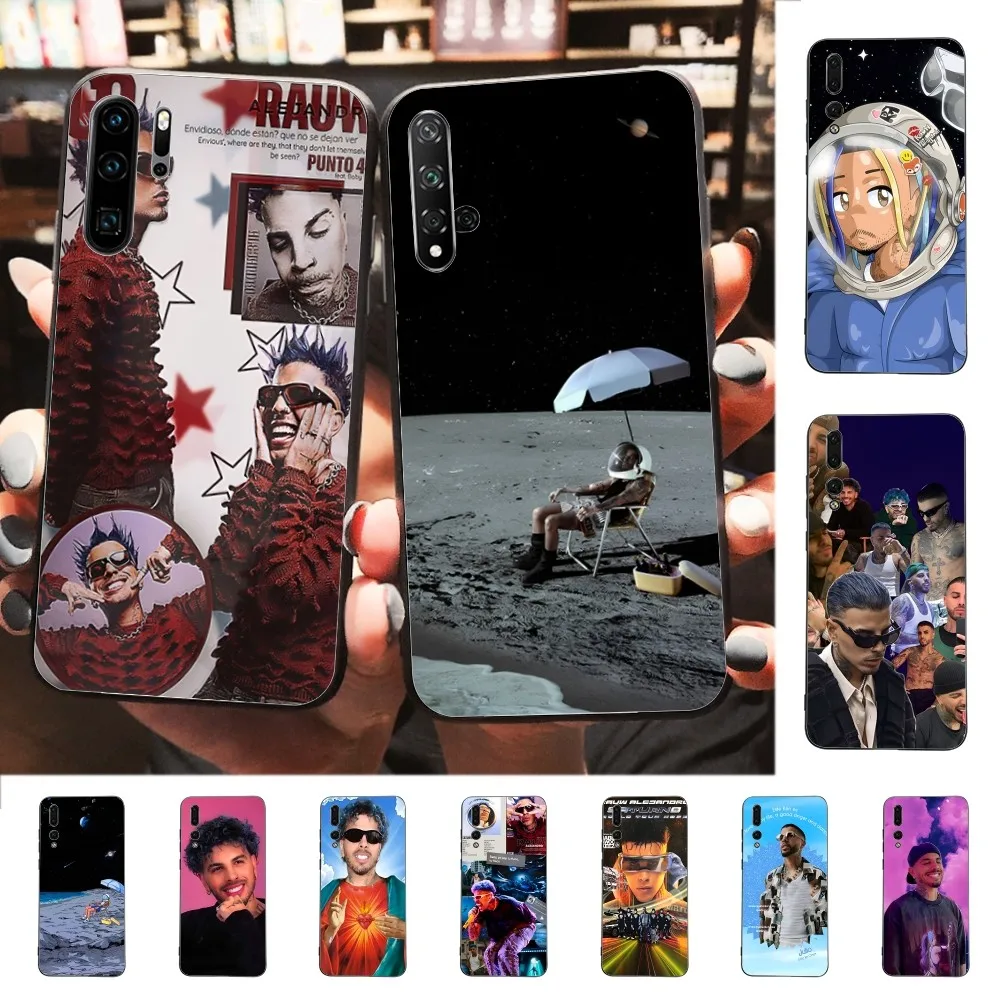 Rauw Alejandro P-Playa S-Saturno  Phone Case For Huawei P 8 9 10 20 30 40 50 Pro Lite Psmart Honor 10 lite 70 Mate 20lite