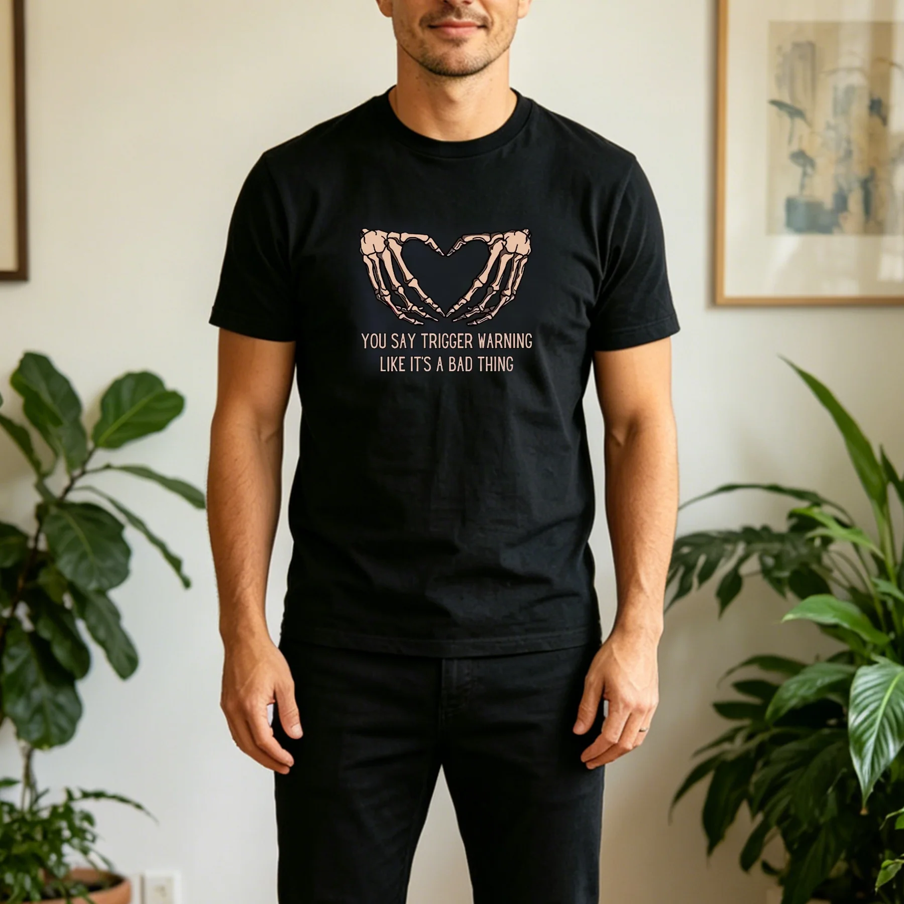 Trigger Warnings T Shirt Dark Romance Bookish Booktok Merch Funny for Readers Book Club Smut Romantasy vintage Washed