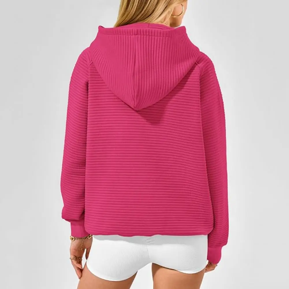 Printemps mode Streetwear sweat à capuche plaine sweat couleur unie à manches longues survêtement sweat à capuche femmes pull dessus chaud