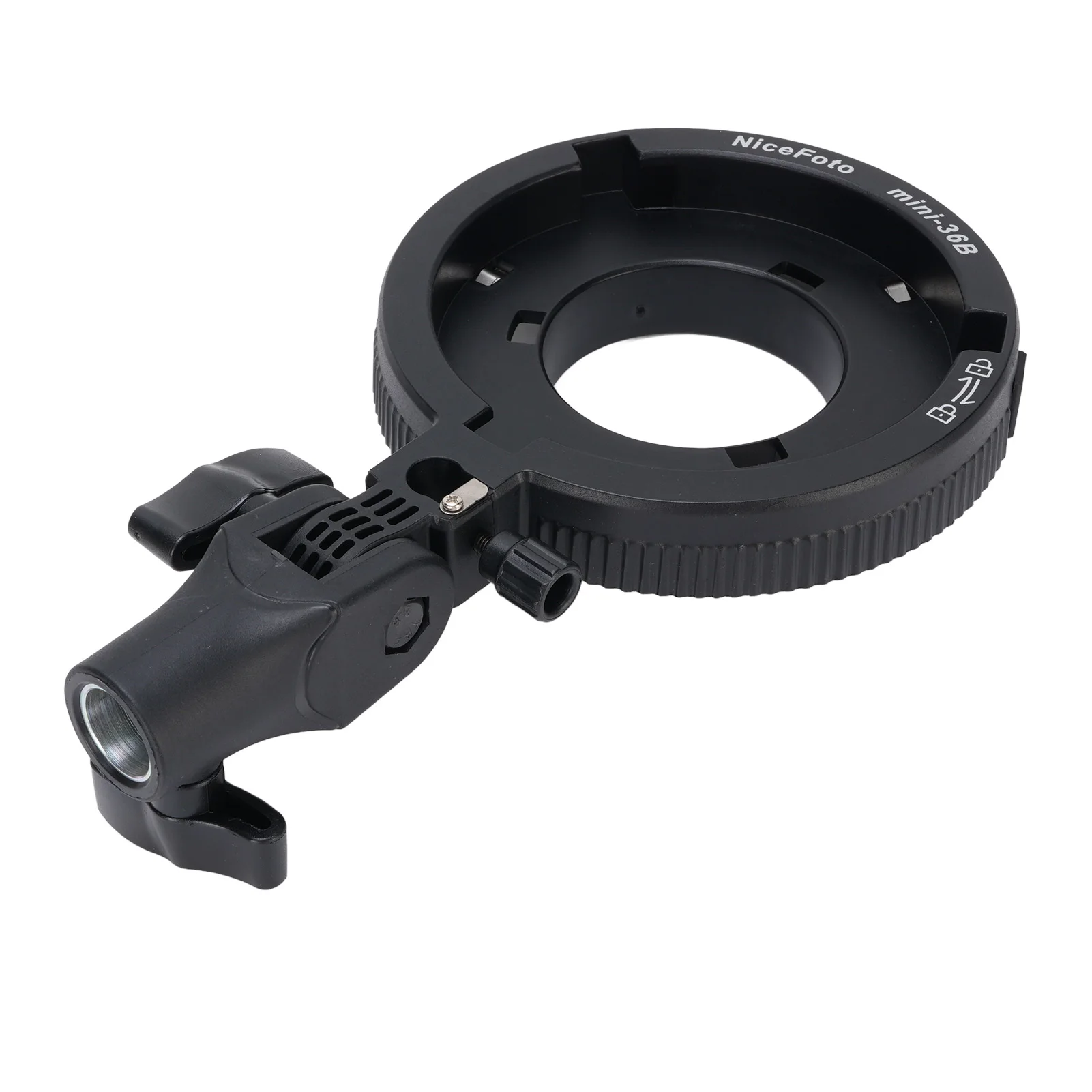 Camera Flash Mount Adapter for Bowens Mini to Standard for Bowens Mount Flash Bracket Holder for LED Light Softbox Umbrella