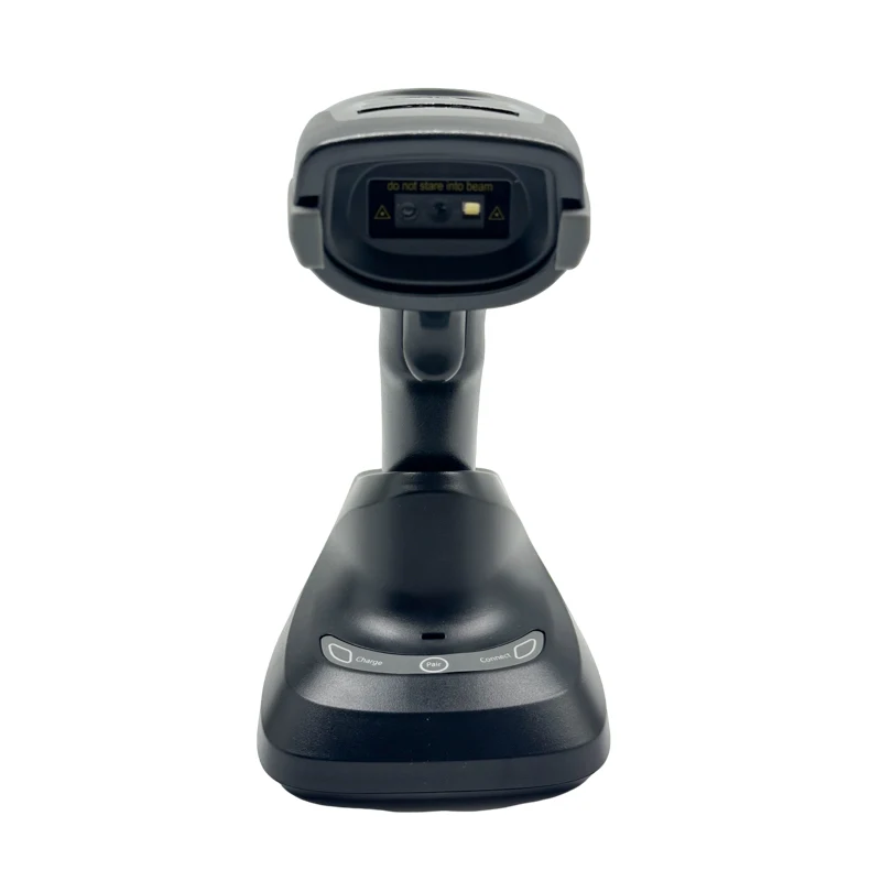 LONVILL Wireless 2D CMOS Barcode Scanner Handheld EAN-8 EAN-13 Code 128 Reading Qr Code Scanner with Charging Base