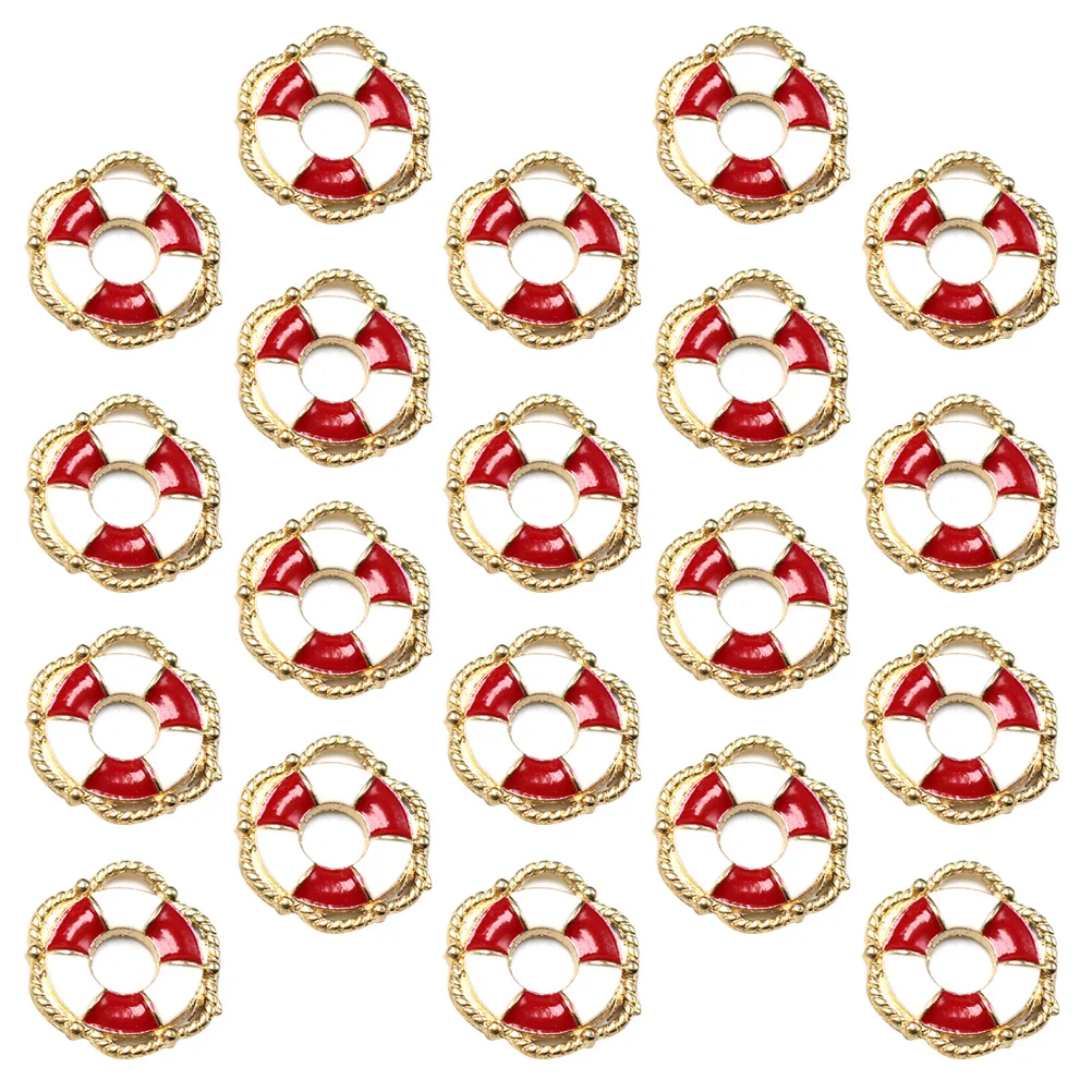 

20pcs Pendants Alloy Charm Two Color Metal Jewelry Making Accessories for Necklace Bracelet Earrings Craft Project