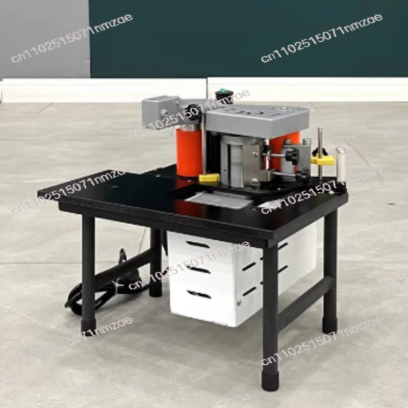Portable Edge Bander Woodworking Edge Banding Machine 220V Factory 1100W Small Manual Edge Banding Machine Double Side Gluing