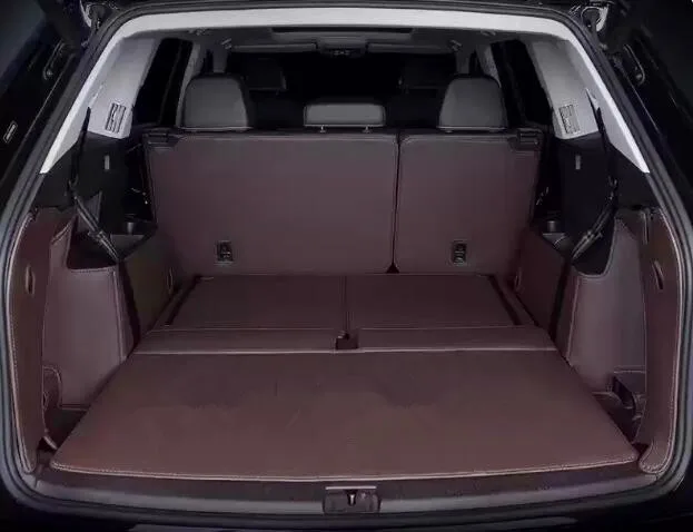 

Custom special car trunk mats for Volkswagen Touran 7 seats 2023-2015 High quality waterproof cargo liner mat boot carpets cover