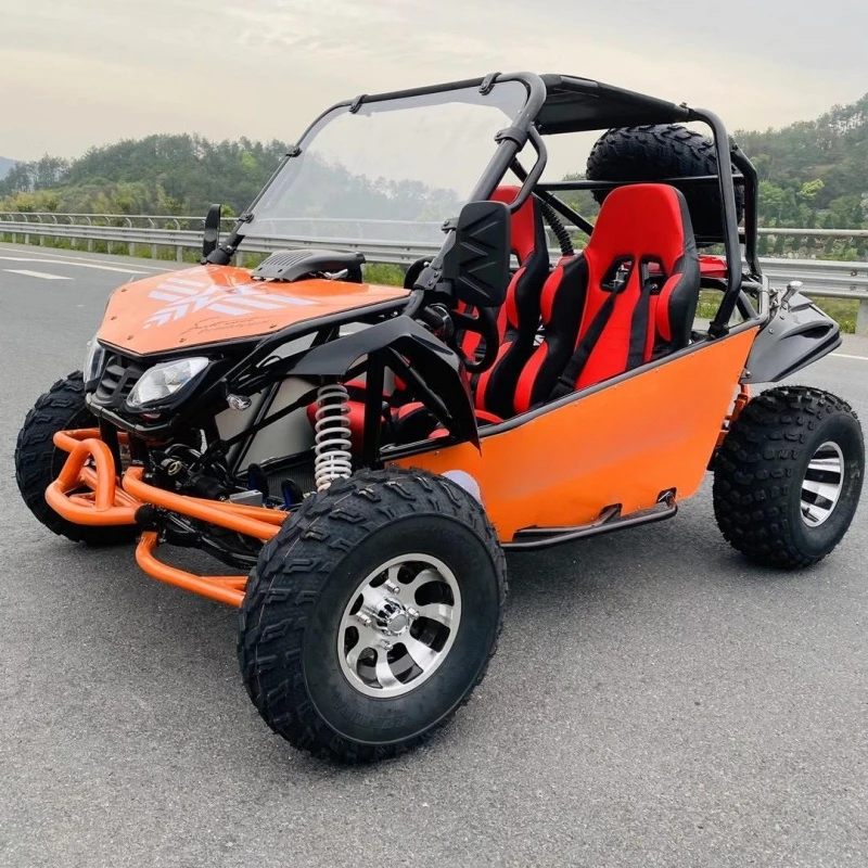 Best-selling customized color durable go karting 200CC  powered off road go karts for adults