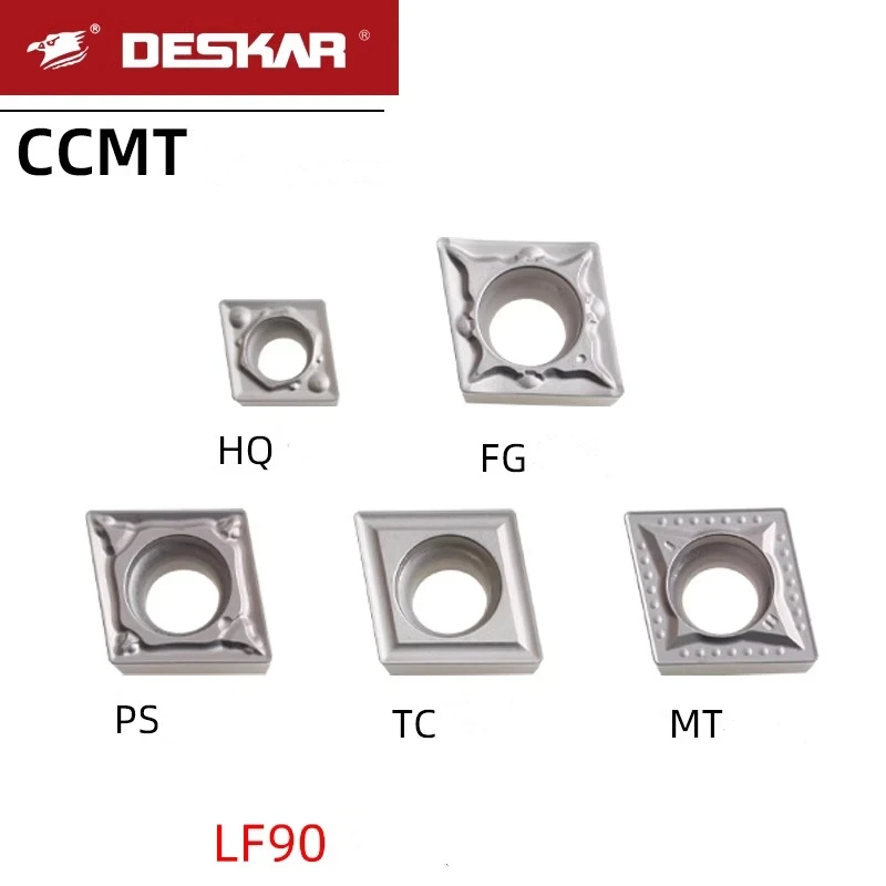 

Deskar Ccmt060204 Ccmt09t304 Ccmt09t308 Fg Hq Mt Tc Fg Ps Lf90 Lathe Cutting Cutter Cermet Inserts Turning Tools Original