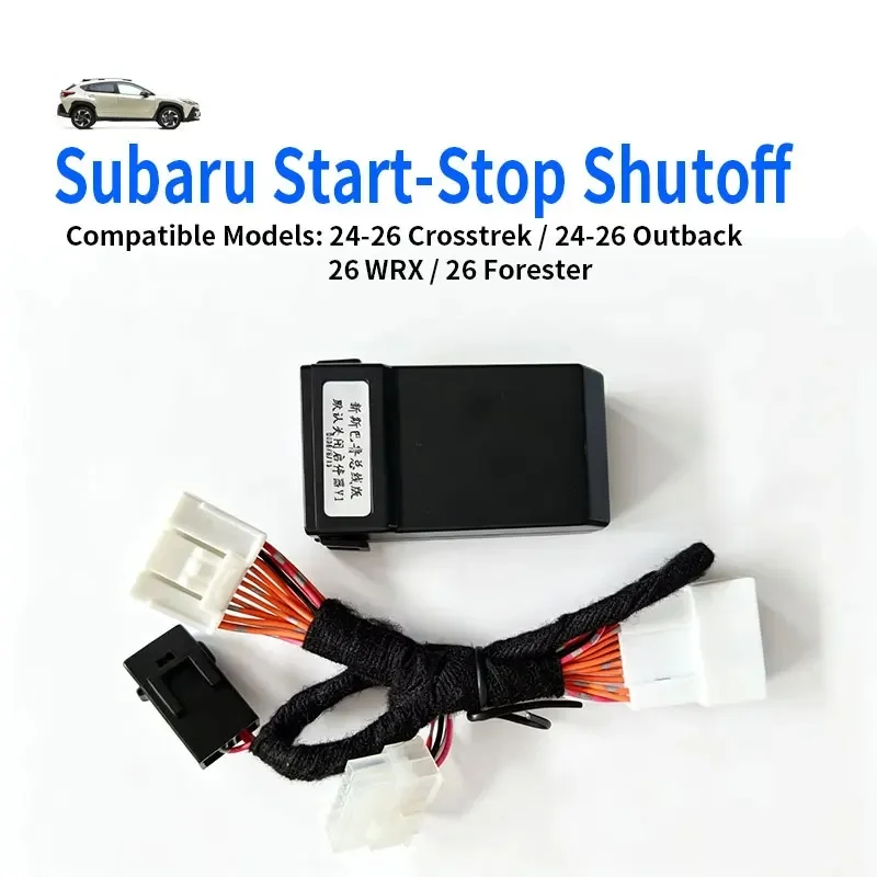 Auto Start Stop Canceller Engine Eliminator Disable Plug Cable Sensor For Subaru Crosstrek WRX Outback 2024-2026 Plug And Play