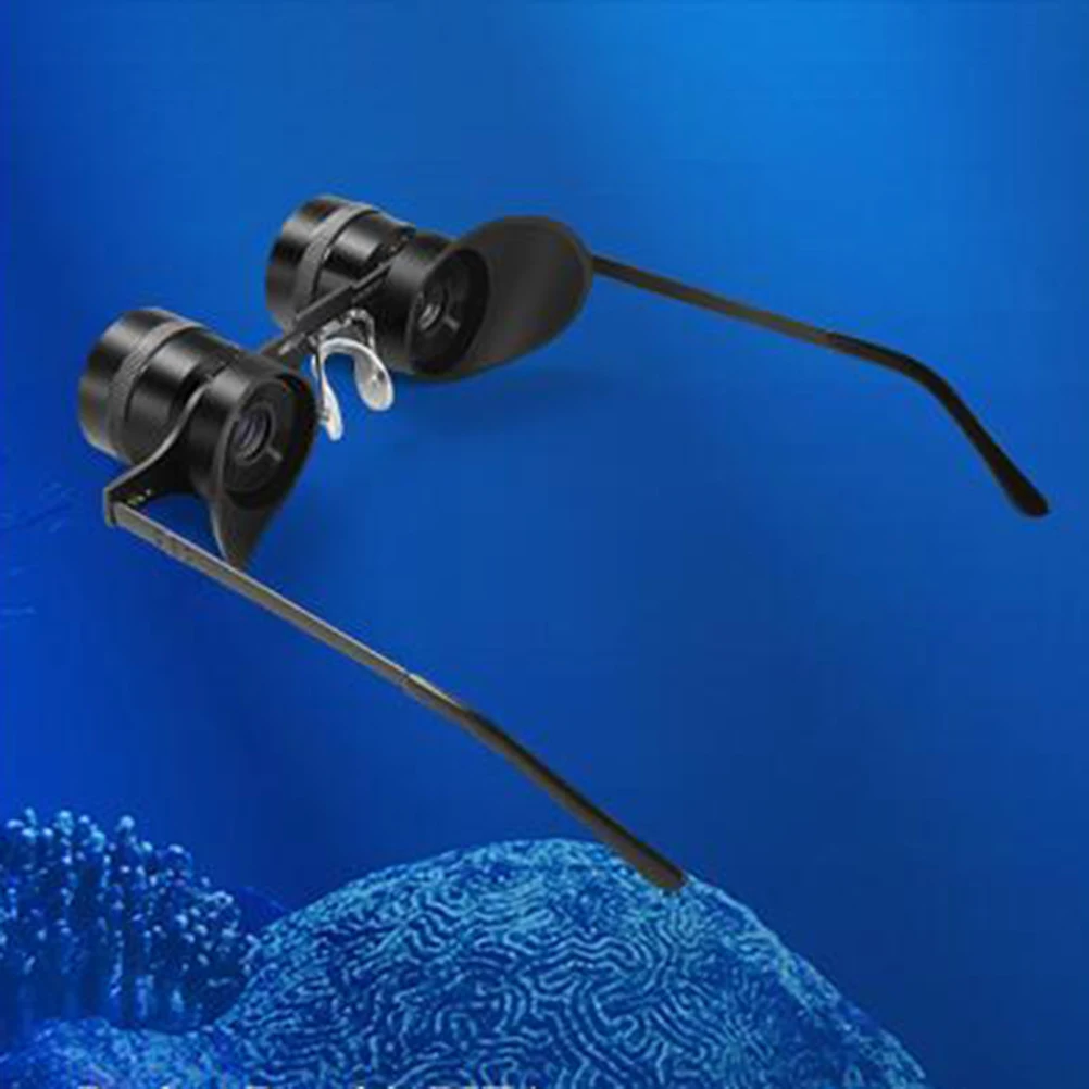 

10X Night Fishing Telescope Magnifier 10X Fishing Glasses High Definition Sturdy Multi Function Outdoor Use