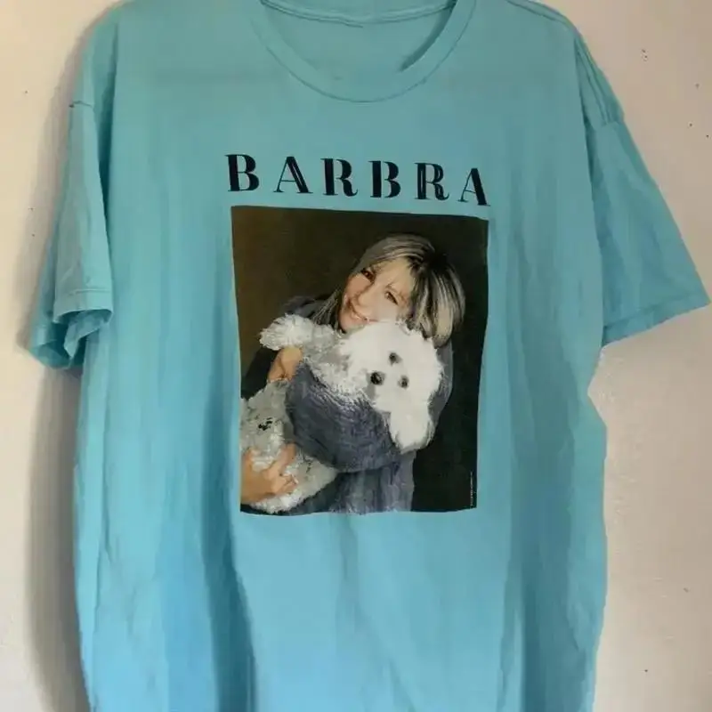 Barbra Streisand Vintage Blue All Size S to 5XL T Shirt PP134