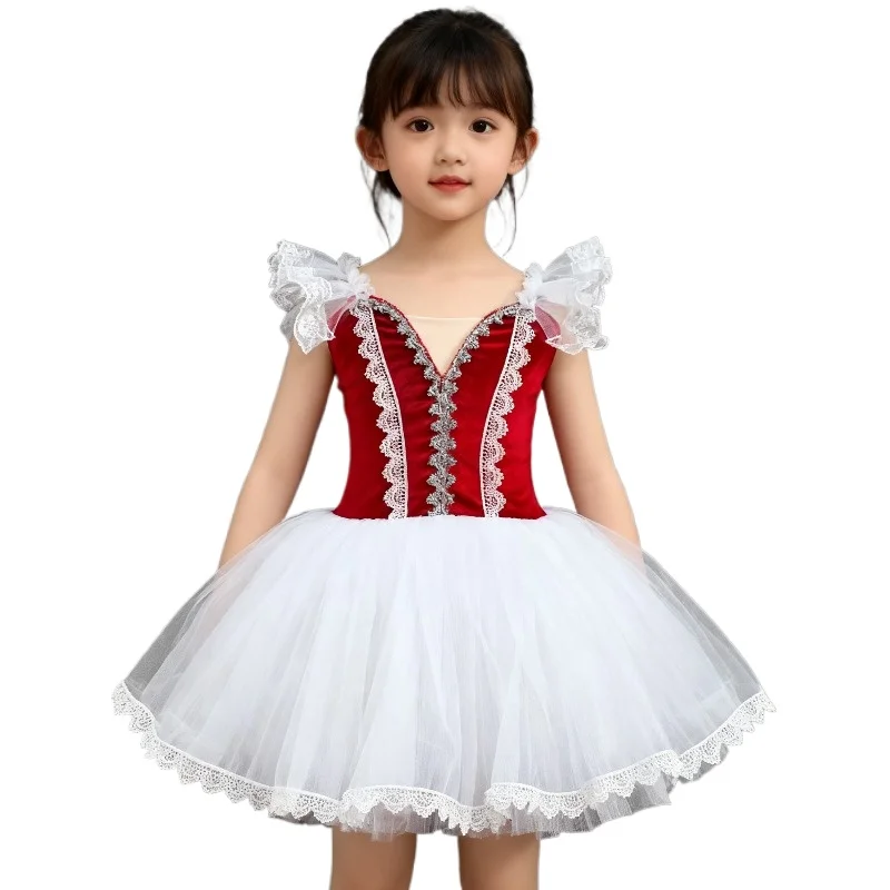 

Children's Ballet Skirt Girls Dance Skirt Children's Program Collective Performance Costumes Dance Performance Costumes