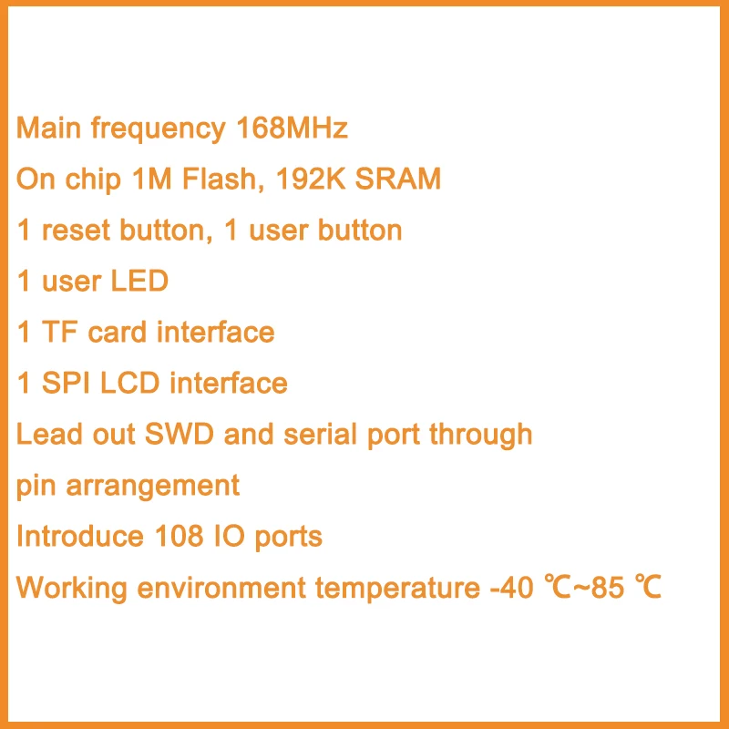 1PCS  New Original  STM32F407ZGT6 Core Board STM32 Development Board STM32F407 Core Board System Learning Board 168MHz  1M Flash