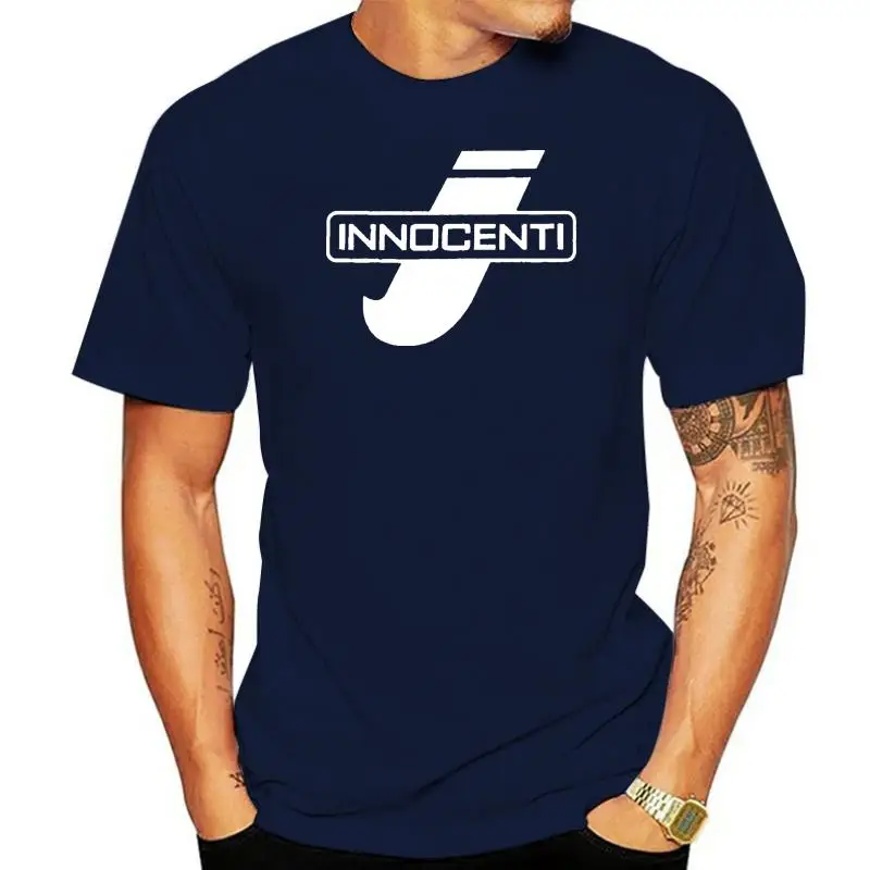 Lambretta Innocenti POJQ Black Men T Shirt SizeS-3XL